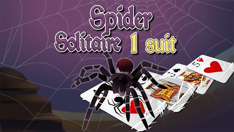 Image Spider Solitaire 1 suit